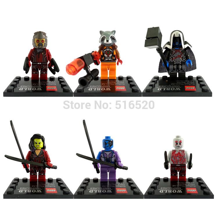 guardians of the galaxy minifigures