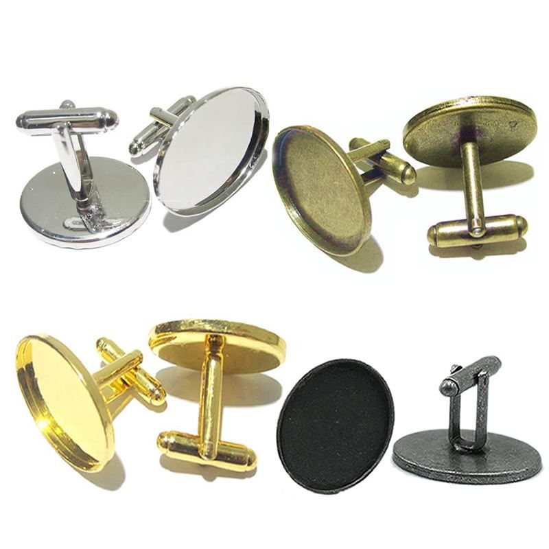 Wholesale Cuff Links At 6.12, Get Beadsnice Cufflink Trays Cufflink Base Blanks For Cabochons