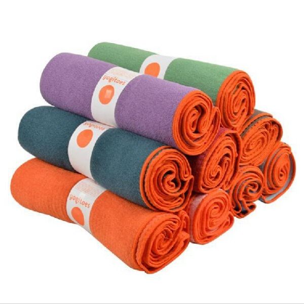 non slip yoga mat towel