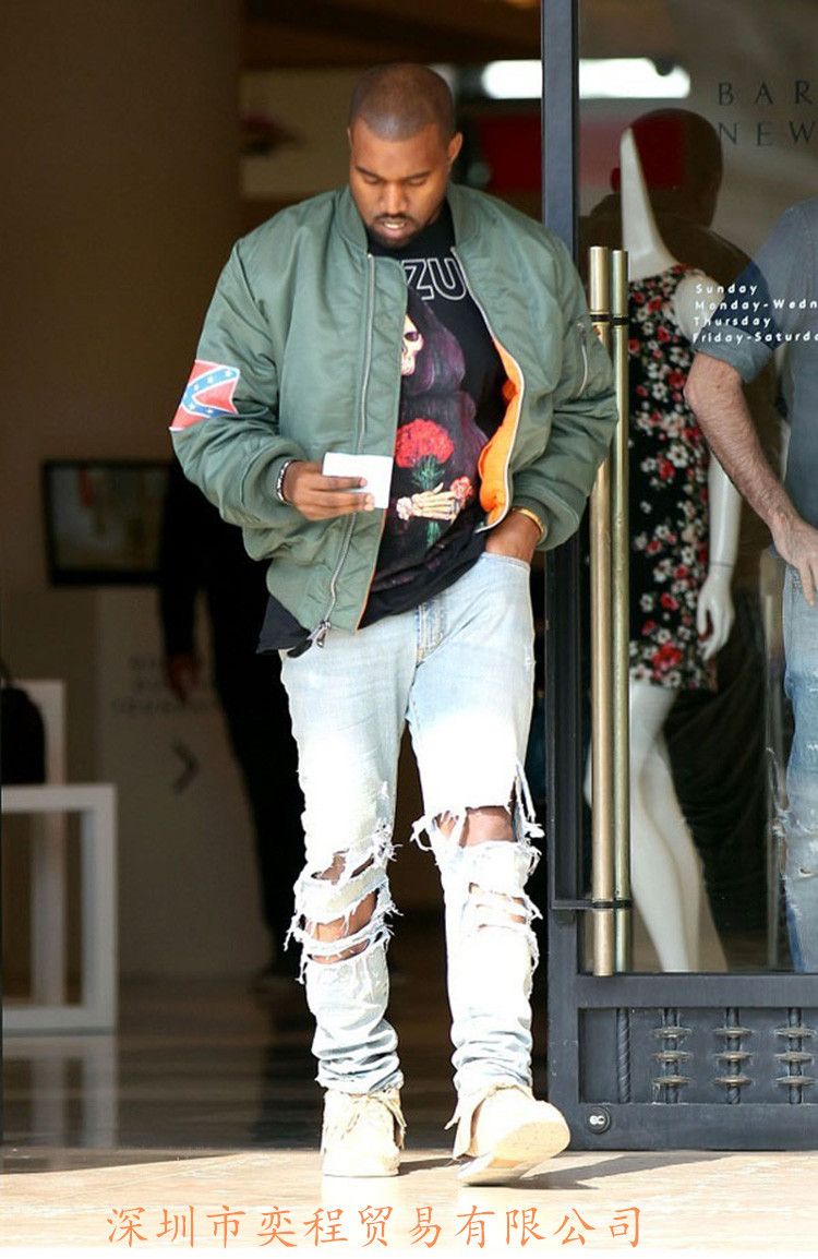 kanye west bomber jacket