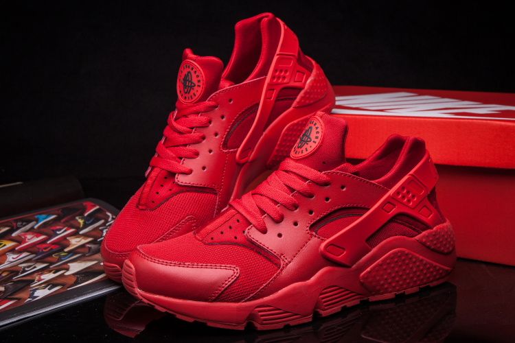 red huaraches for men