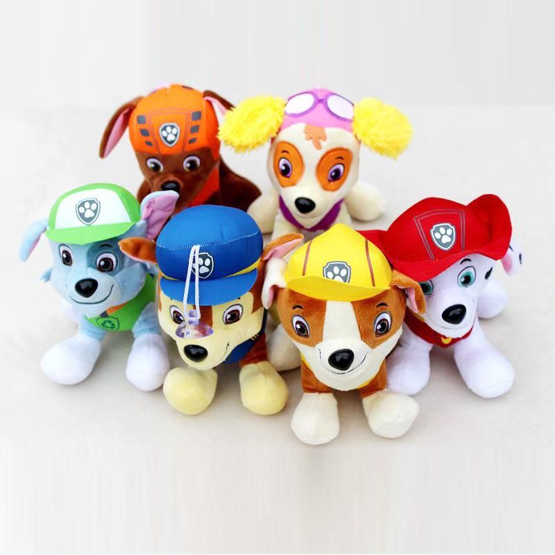 Compre Kb Patrulla De Muñecos De Peluche De Skye Marshall Caza Zuma Rocky Escombros De La Pata Del Perrito De La Figura Suave Relleno DollsToys A 2,18 € Del Olaf | DHgate.Com