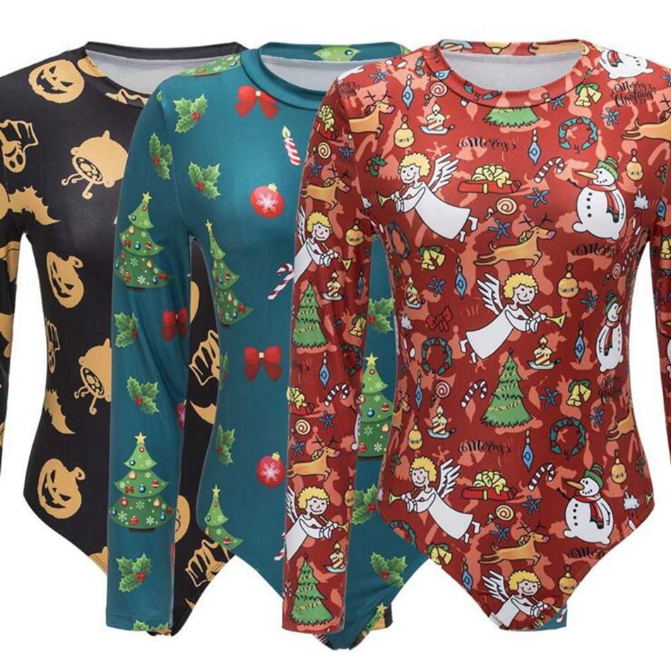 christmas playsuit womens