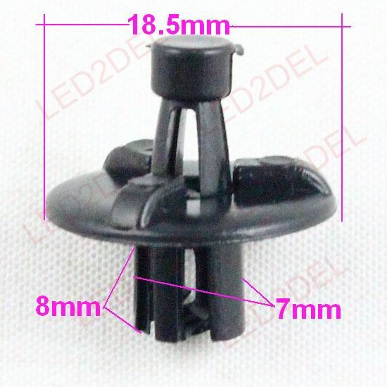 Nylon Hood Engine Cover Push Type Retainer Clips For Lexus/Toyota Reiz