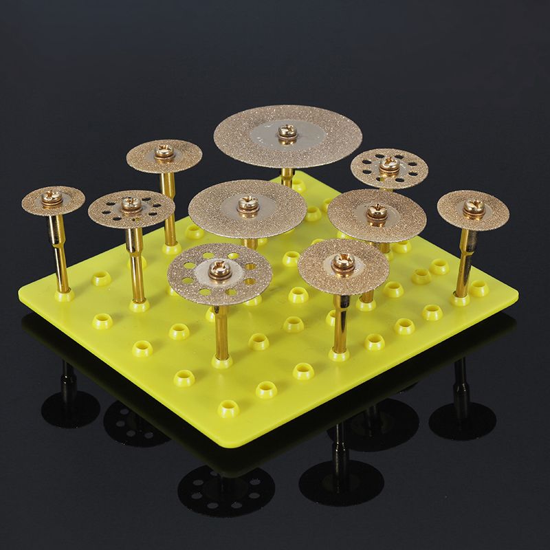 10pcs Diamond Cutting Discs Cut-off Wheel Set For Dremel Rotary Tool