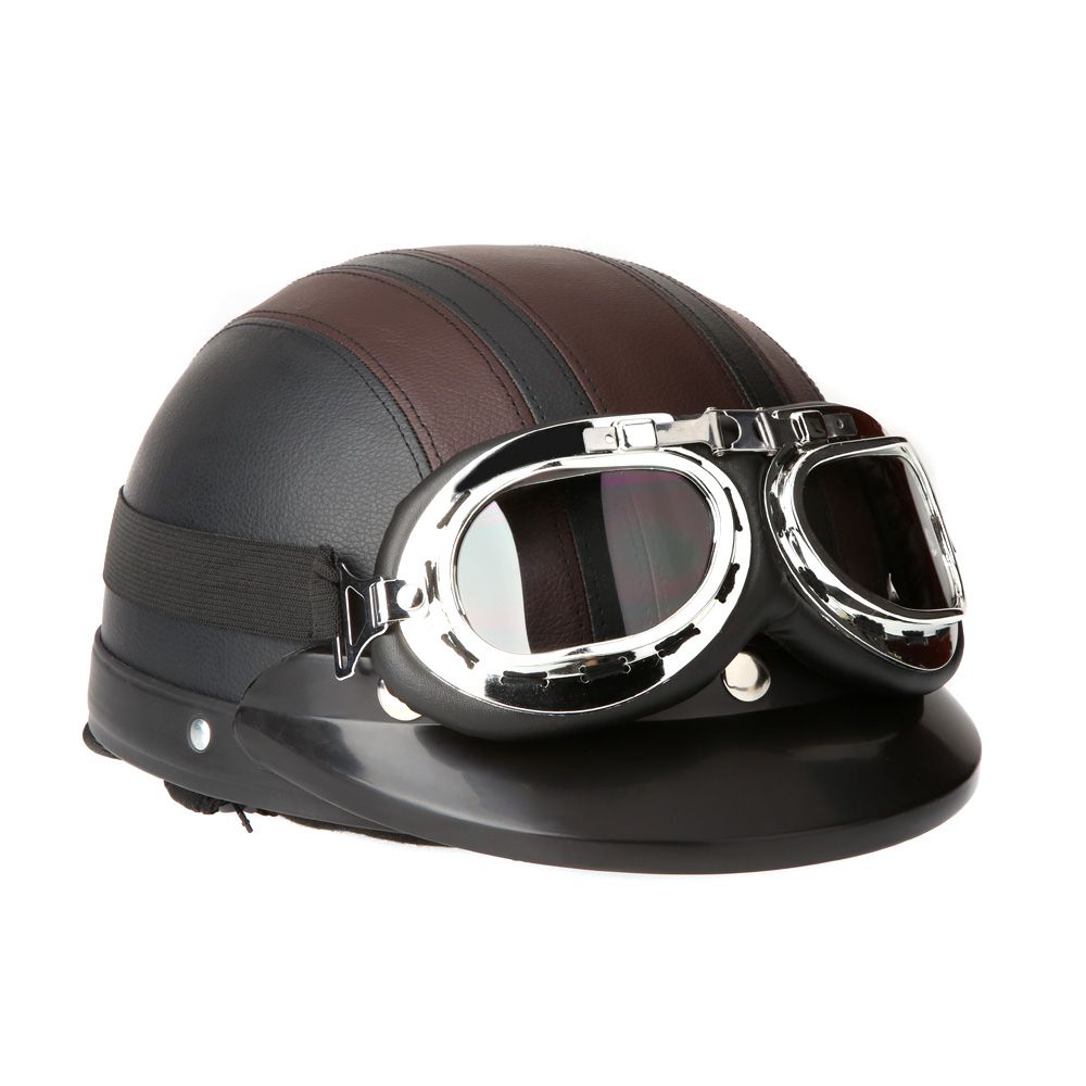 leather bicycle helmet