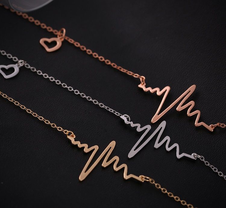 Heart Rhythm Necklace Gold Outlet Store Up To 50 Off