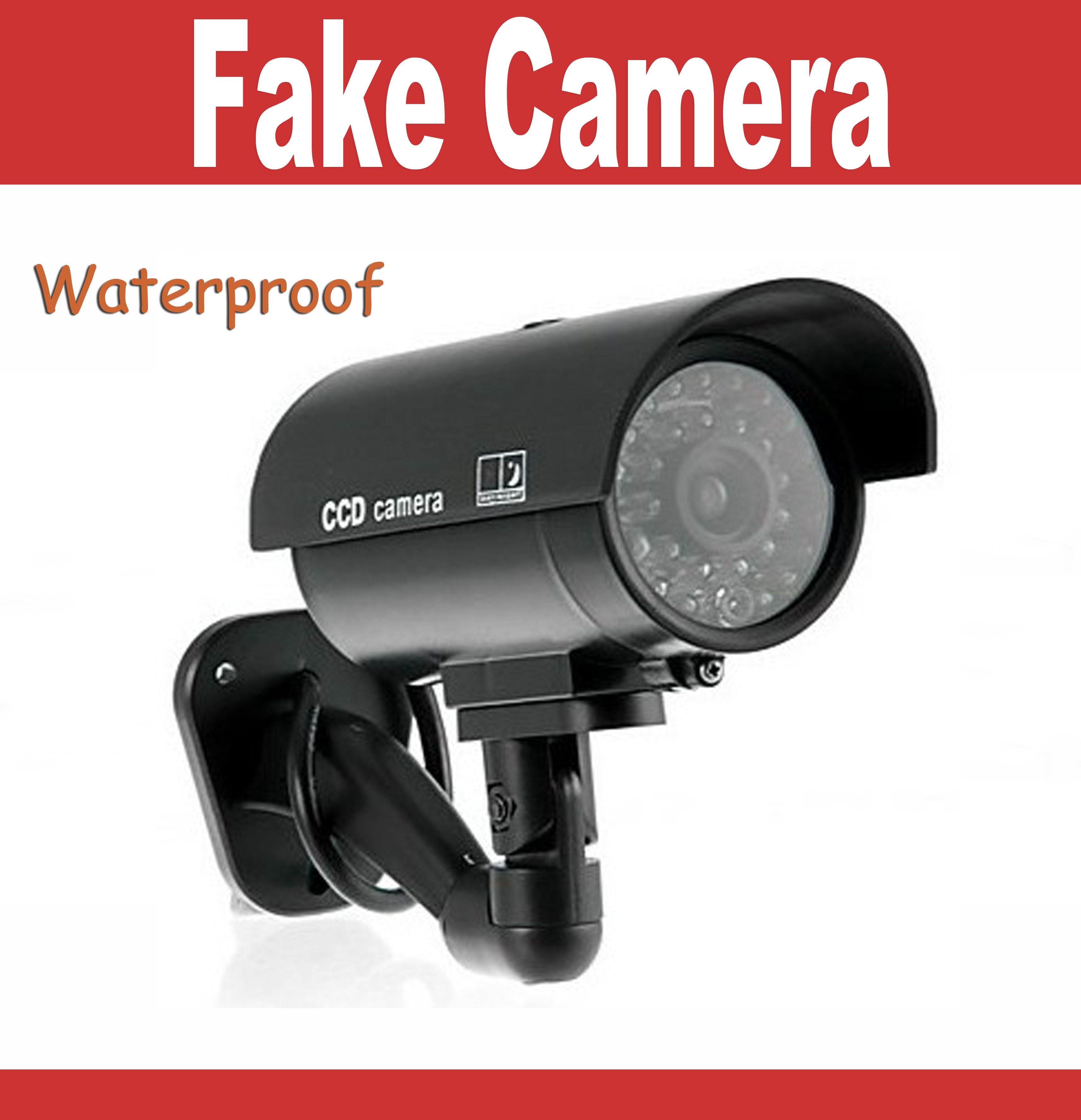 Fake Camera Dummy Emulational Camera CCTV Camera Bullet Waterproof Outdoor Camera For Home