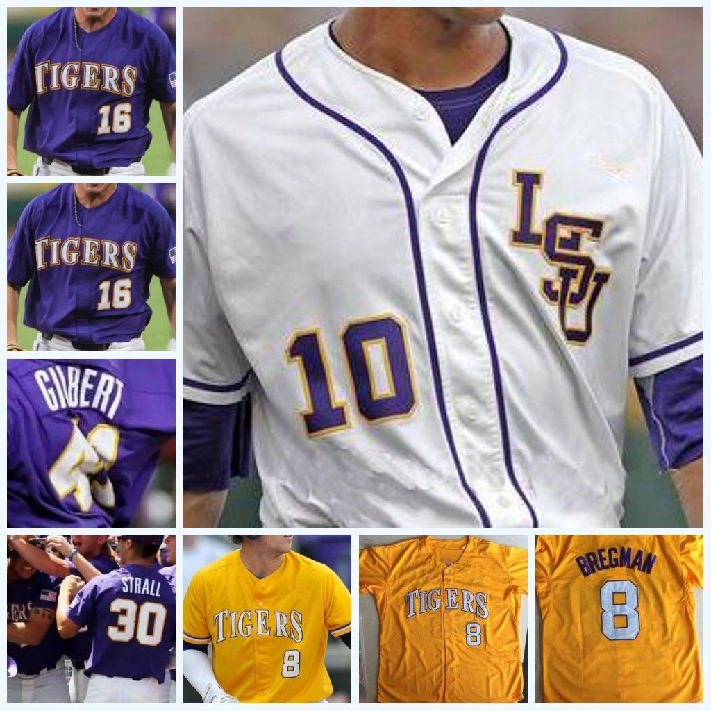 lsu baseball jersey white,Save up to