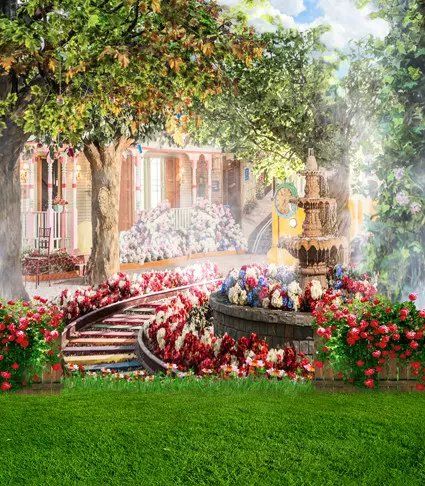 2021 New 5x7ft Photography Vinyl Studio Backgrounds Park Garden Center Computer Printed Digital Cloth Vinyl Backgound Backdrops From Innisfreeye 14 39 Dhgate Com