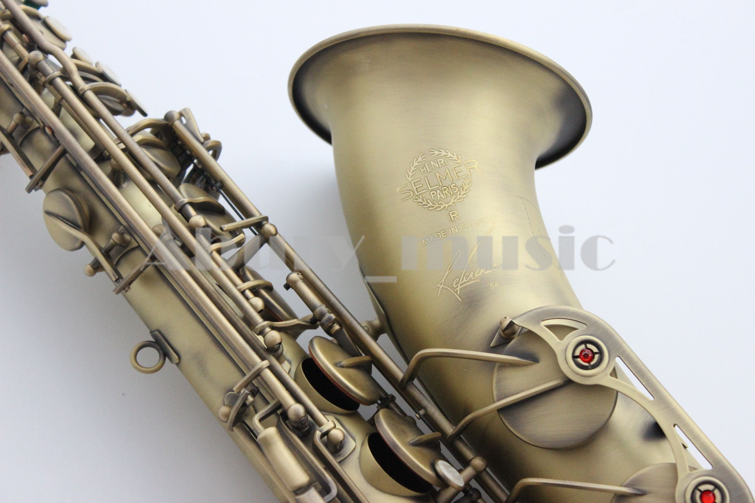 Antique Copper Professional For Selmer Sax BB Tenor Large Bell Saxo