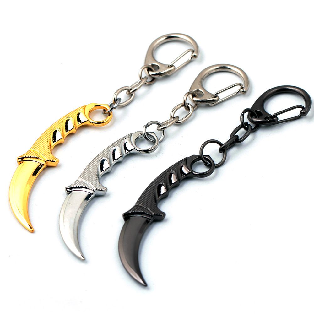 En Iyi Ve En Ucuz Csgo Karambit Anahtarlik Pence Bicak 6 Cm Silah Modeli Llavero Chaveiro Taki Erkekler Taki Cocuklar Hediyeler Anahtarlik Oyunu Cevreleyen Perakende Toptan Indirimli Dhgate Com