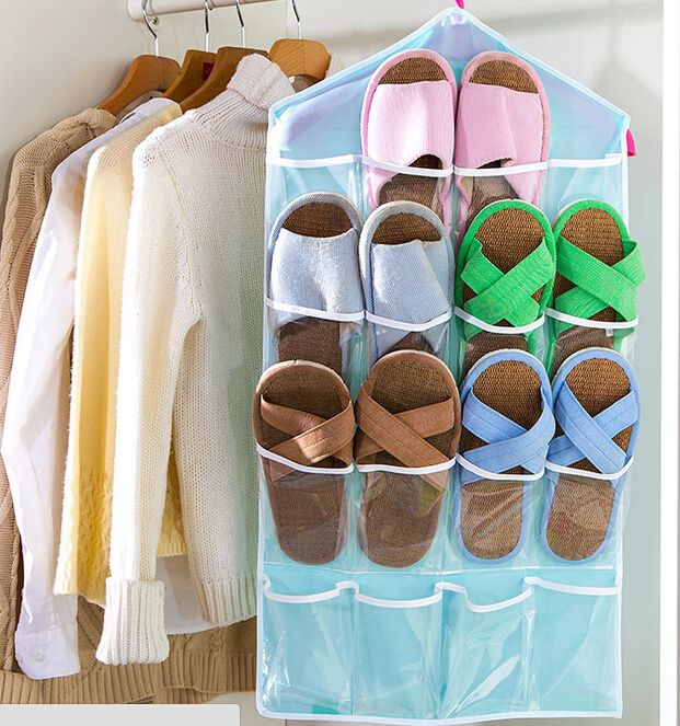 Ful Underwear Socks Hanging Storage Bags Wall Wardrobe Pouch