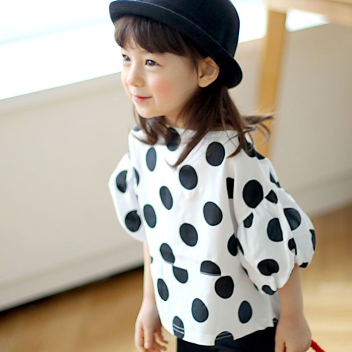 polka dot shirt for kids
