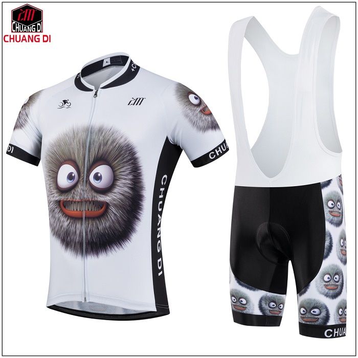 Jersey and White Bib Short