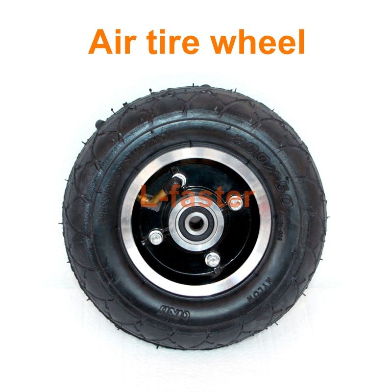 Electric Scooter Solid Wheel No Air 8 Inch Scooter Wheel With Solid Tire 200x50
