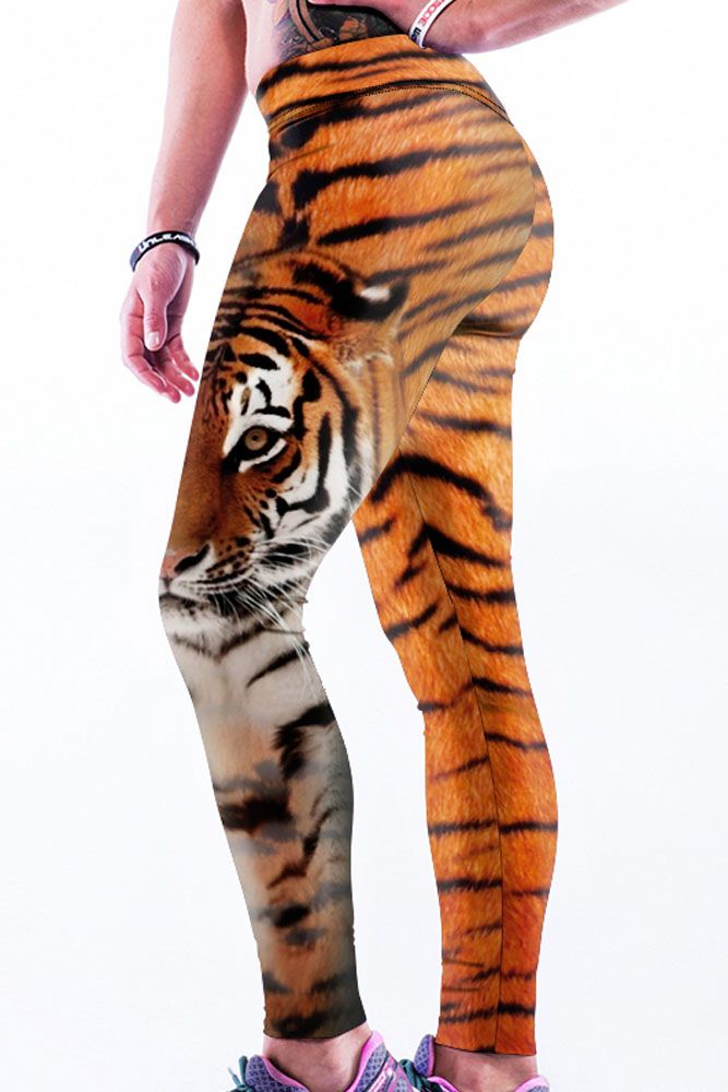 Compre Adogirl Autunm Primavera Mujeres Deportivas Leggings Enorme  Impresión Tigre Yoga Pantalones De Alta Cintura Fitness Elástico Leggins  Sexy Ropa Deportiva Mujer Gimnasio A 10,7 € Del Onlinestores | Es.Dhgate.Com