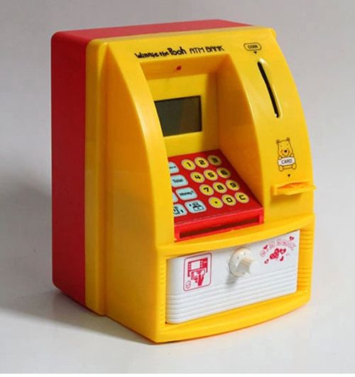 atm piggy bank for kids