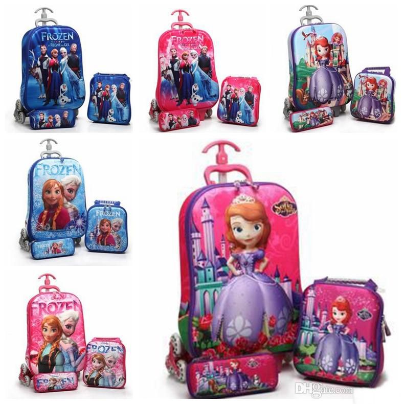 children's school bag with wheels