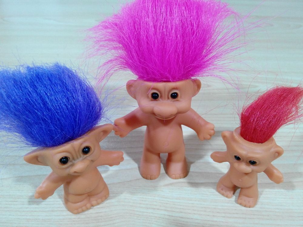 mini trolls dolls
