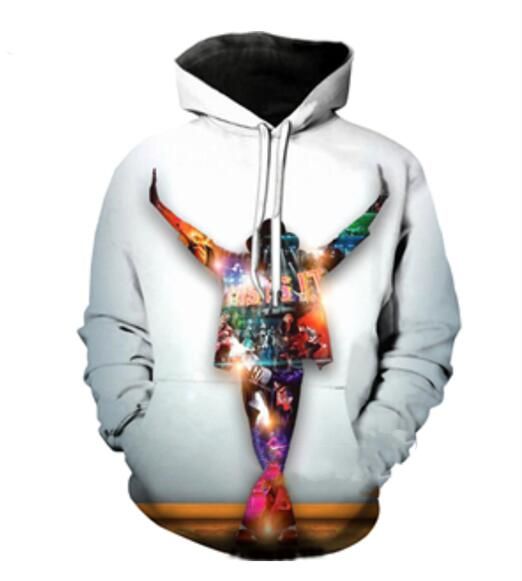 3D Print Casual Michael Jackson Tie-dye Women Men Hoodies Sweatshirt