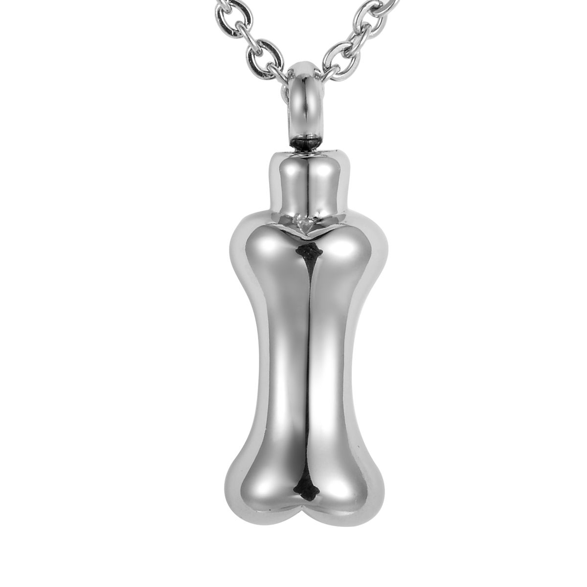 Dog Bone Cremation Jewelry for Ashes Pets Keepsake Urns Memorial Holder Ashes Pendant Necklace