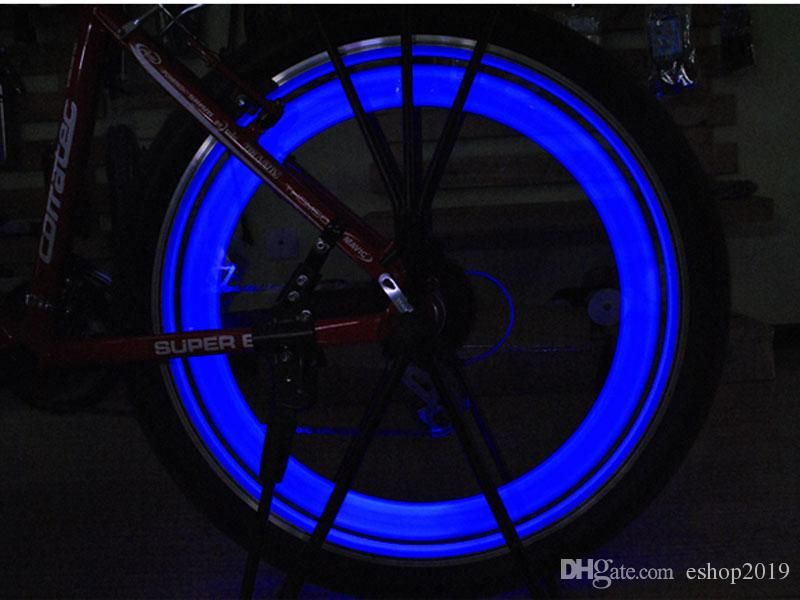 led light for cycle wheels
