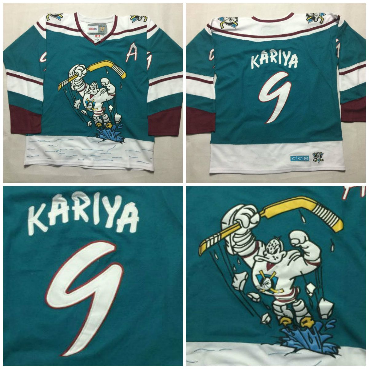 mighty ducks wild wing jersey