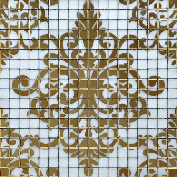 2019 Crystal Glass Puzzle Mosaic Tile Mirror Sheets Pattern Designs Art Bathroom Wall Tiles H057 Kitchen Backsplash Shower Floor From Kingstory