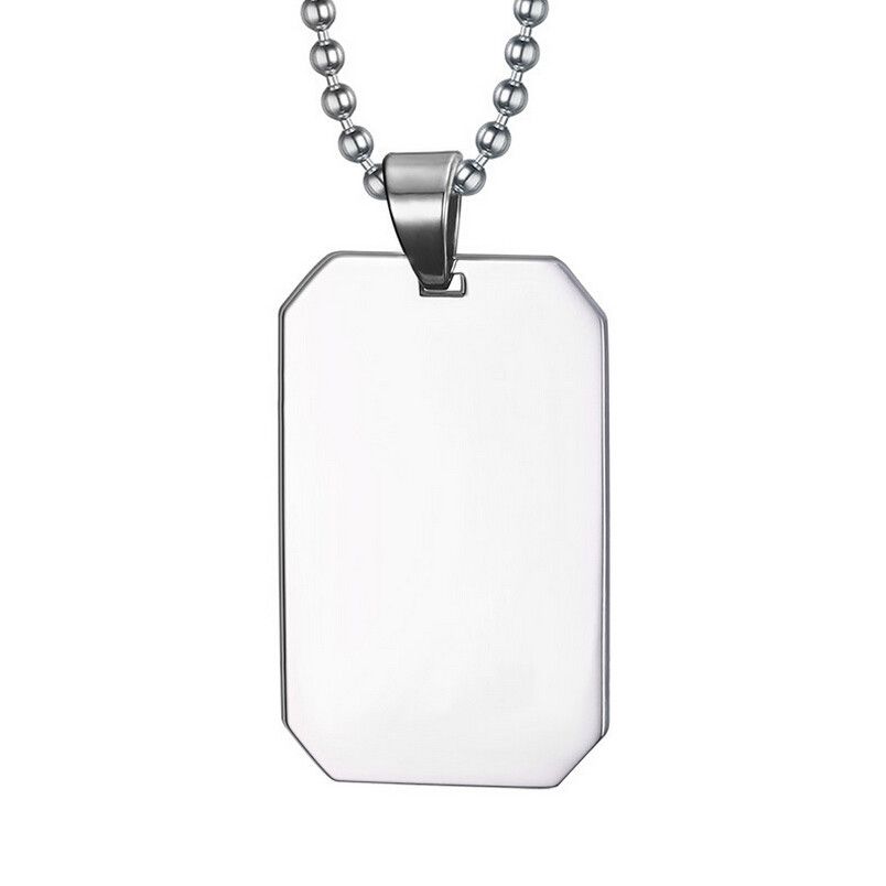 hexagon dog tag
