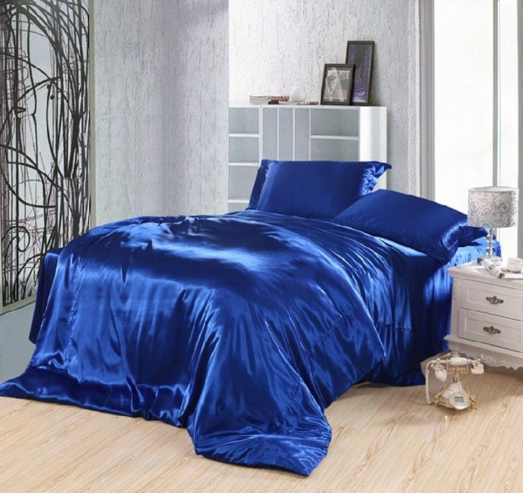 royal blue comforter set queen