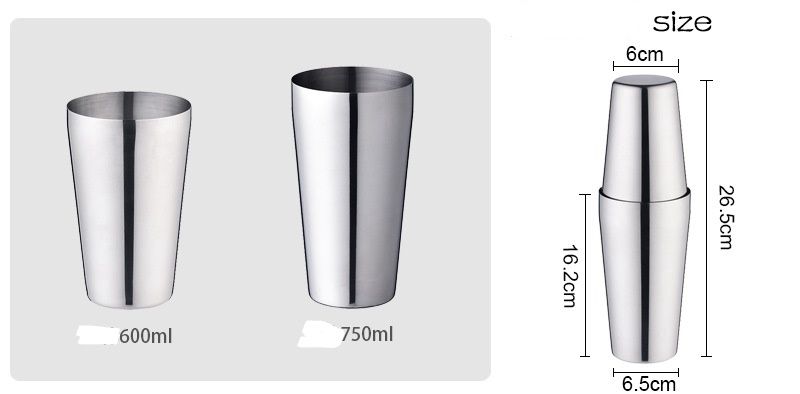 Bar Cocktail Shaker Set: 18oz Weighted & 25oz Weighted Bartender Cocktail Shaker Jacktao07, $9.3 | DHgate.Com