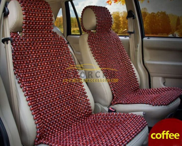Car Seat Cushion Covers Wood Bead Beaded Natural Massage Chair Wooden Truck Auto High Quality Infant From