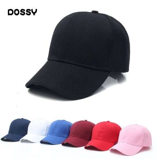 plain baseball caps