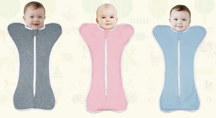 baby swaddle wrap with zipper