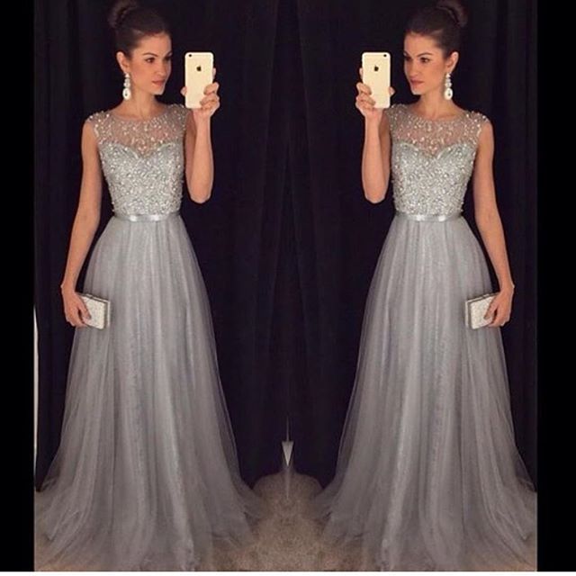 madrinhas de vestido prata