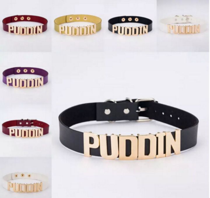 Brand New Harley Quinn PUDDIN Choker 