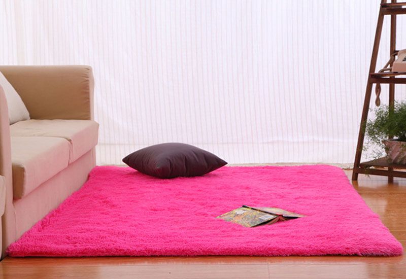 50 80cm Carpet Floor Bath Mat Suede Non Slip Mat Bathroom Floor