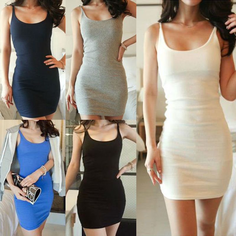 strap one piece dress