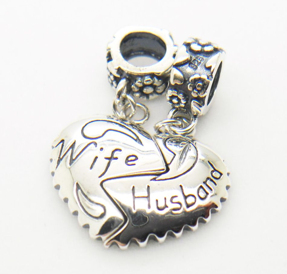pandora husband and wife charm