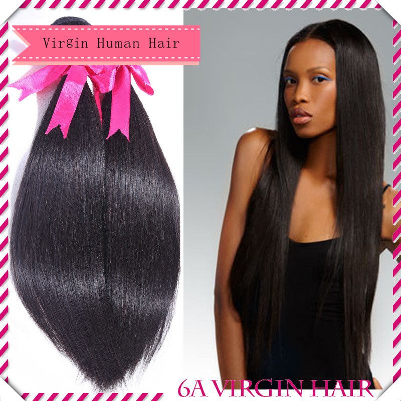 Virgin Unprocessed Aaaaaa Brazilan Hair Human Hair Straight Virgin