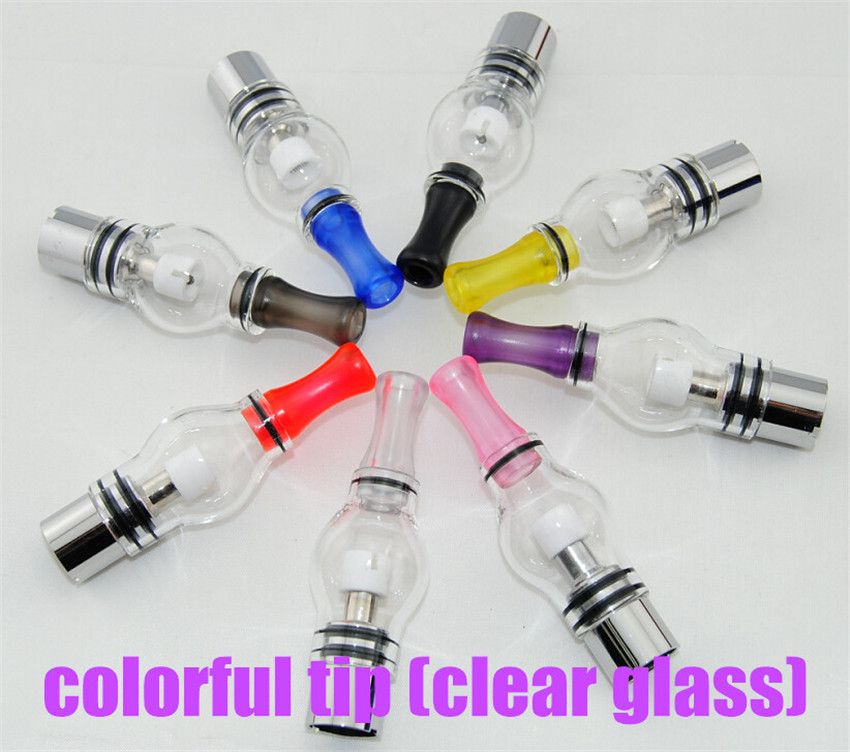 colorful tip (clear glass)