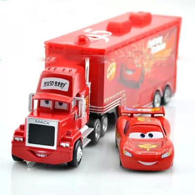 small red toy car