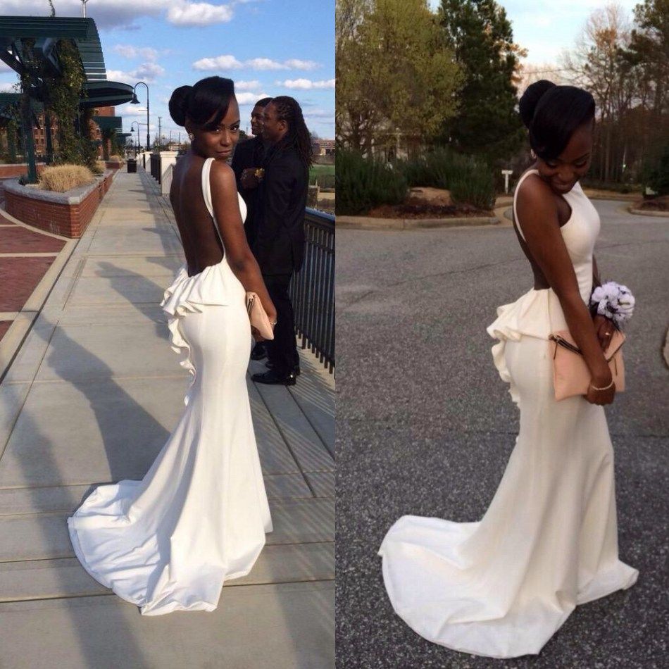 michael costello white dress