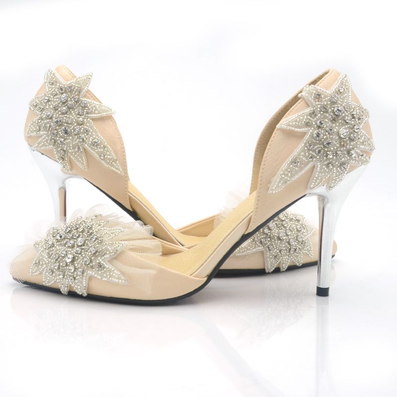 scarpe sposa color champagne