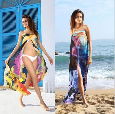Celebrity Jessica Summer Beach Cover Up 