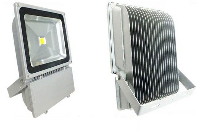 100w Outdoor Led Projector Flood Light Ac 110v 220v 100 Watt Bright Floodlights Wall Wash Lamps Lighting Warm White Cold Ce Rosh Moq30