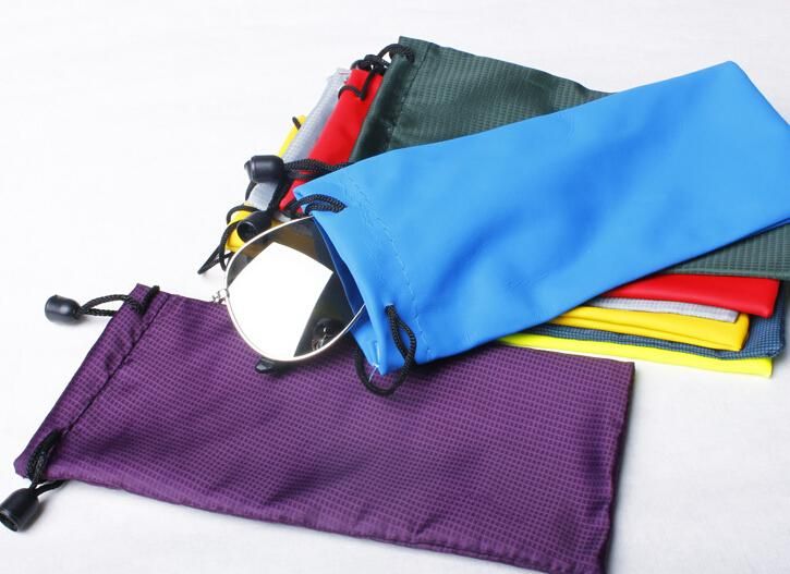 18*9CM Waterproof Sunglasses Pouch Fashion Soft Eyeglasses Bag For Sun