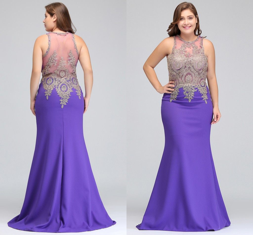 lavender plus size dress
