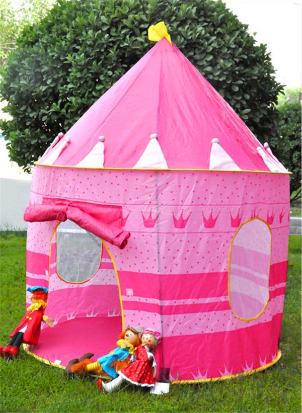 girls play tents